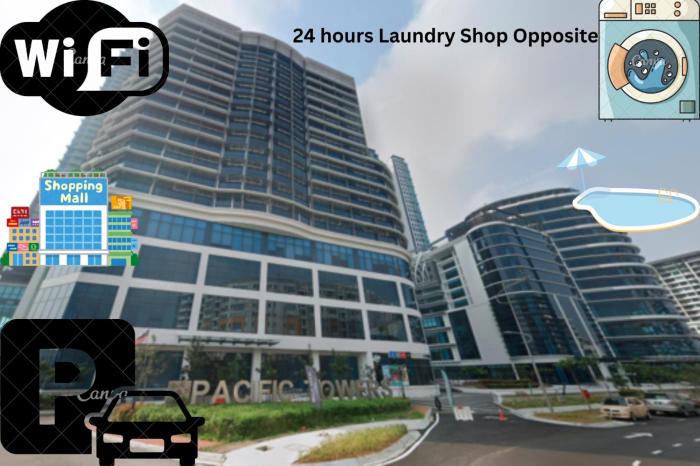 Pacific Towers Star Seksyen 13 PJ Jaya One Parking Pool Kitchen