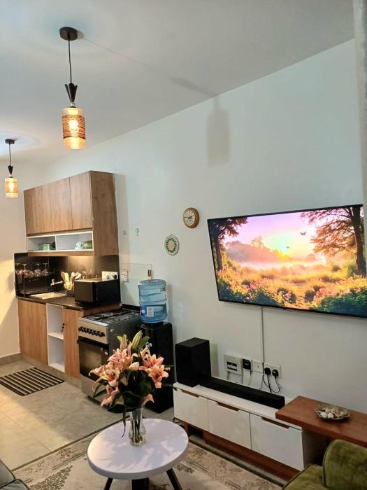Modern 1BR Retreat- Tsavo near Kasarani Stadium