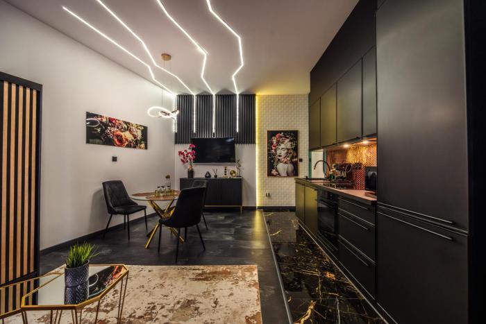 Copper Apartment by Cracovia Prime