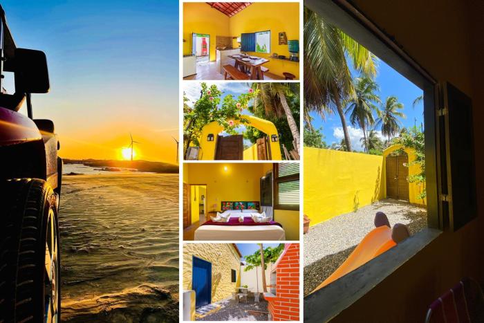 Casa Amarela em Icaraí de Amontada