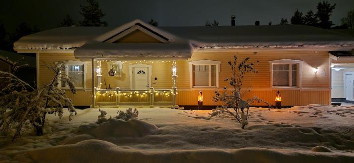 House at the Arctic Circle- next to Santa Claus