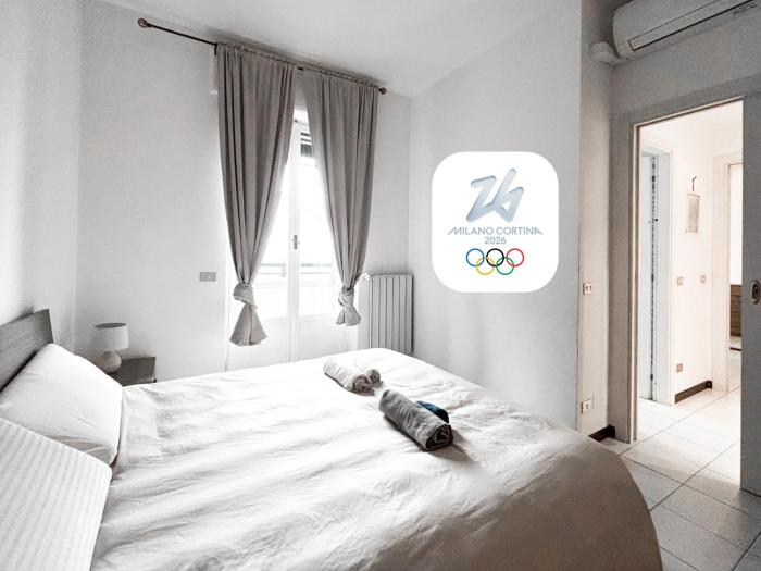 Sweet staying at large 3rooms apartment in Navigli Milano Cortina 2026 Winter Olympics Games