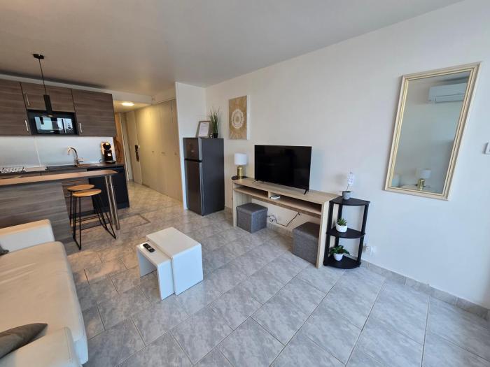 3Cap dAgde naturiste T2 avec GARAGE privé