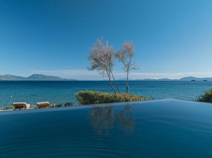 Villa Madouri 5 bed seafront villa with private pool