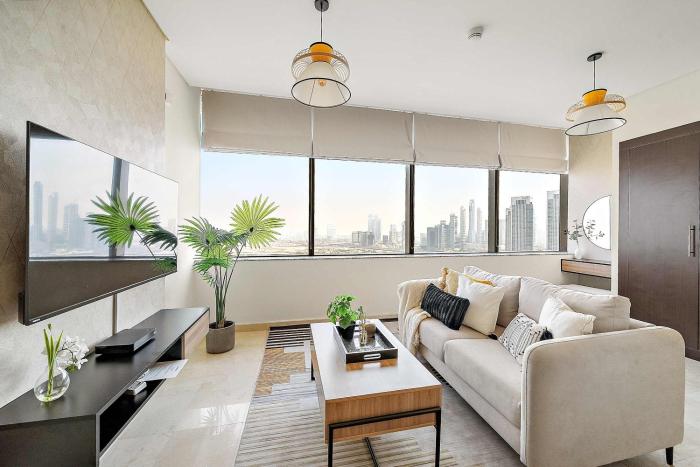 Silkhaus Vacation Homes Comfy Studio in Sky Gardens with DIFC Views