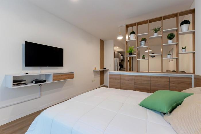 Moderno Monoambiente con Balcón en Recoleta