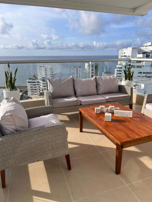 Oceanview Bocagrande Laguito Palmetto Sunset Building