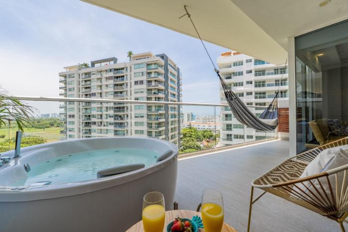 MQ903 | Jacuzzi & hamaca · Vista espectacular