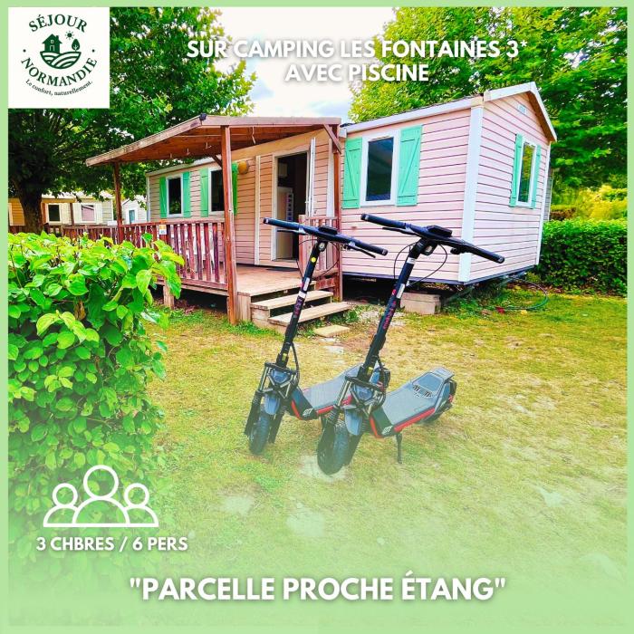 Paris Eure Gestion - Mobilhome 6P proche étang et rivière