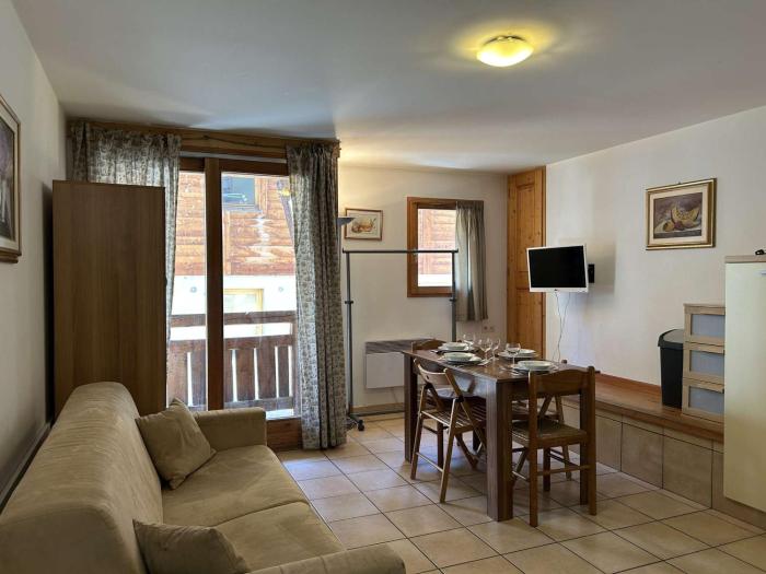Montgenèvre - Studio 4 pers. à 50m des pistes, parking, lumineux, wifi possible - FR-1-330D-57
