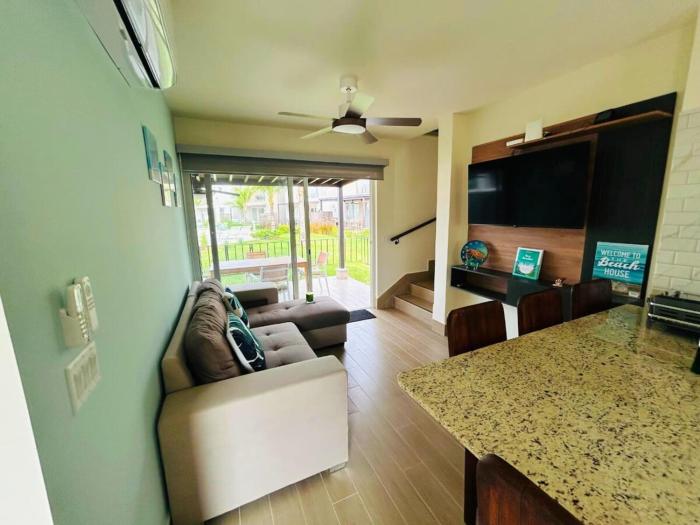 Tranquil Poolside Two BR Beach Villa