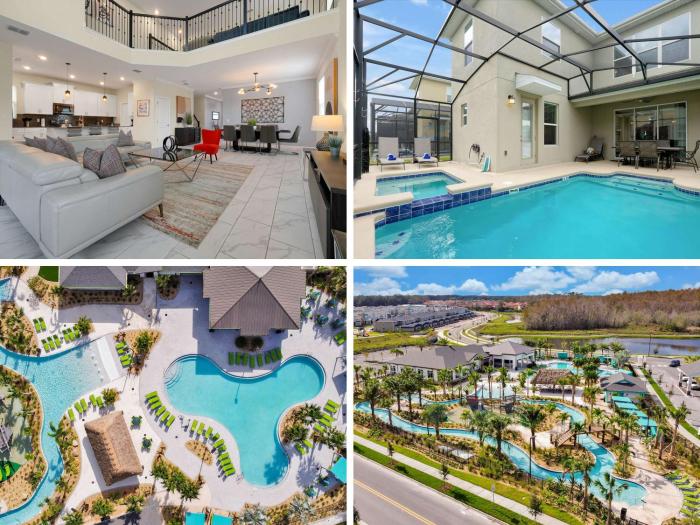 Villa with Pool Minutes to Disney 2 Free Clubs