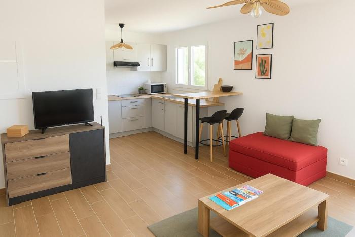 Studio moderne et cosy à 2 pas de la mer