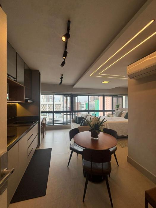 Apartamento novo com vista para o Allianz Parque com 1 vaga gratuita