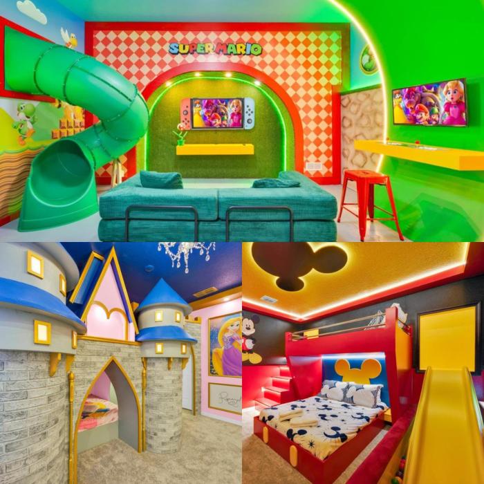 Modern 8 Bedroom House Theater Pool 17 min to Disney