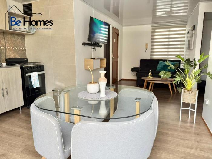 Modern apartment with private parking