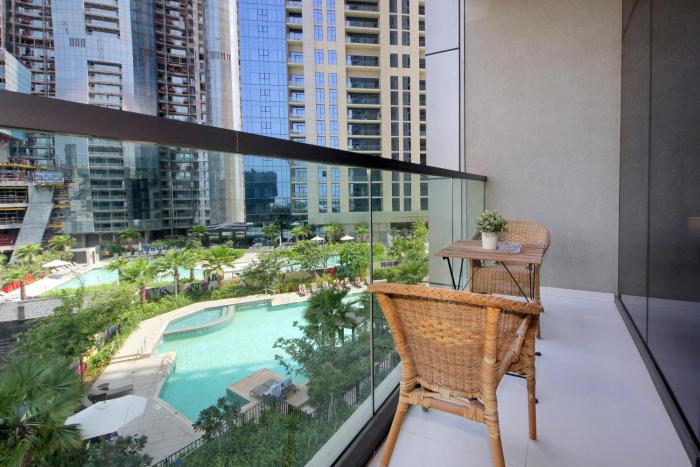 Luxury Studio in Aykon Tower - Pool & Gym Access