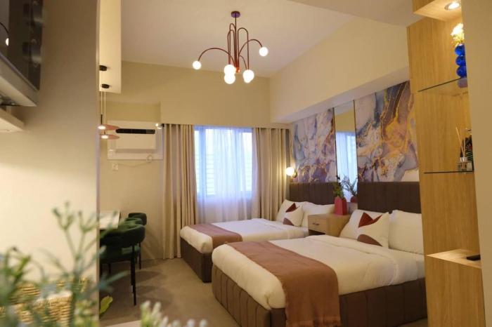 2 Private Designer Studios - Same Floor near Cebu IT Park with Pool & Gym