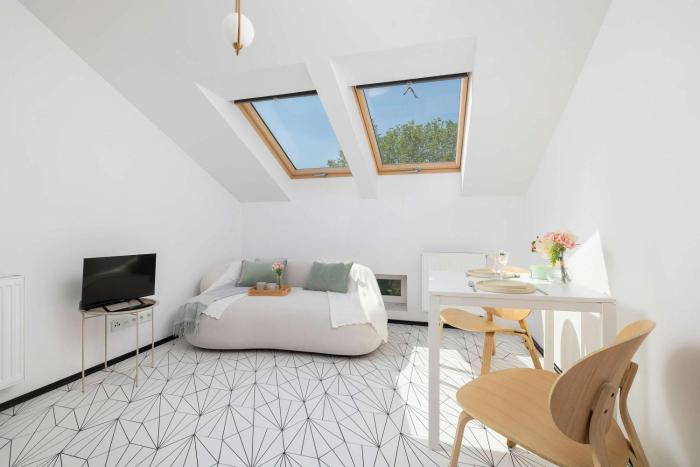 Beautiful Studio with Air Conditioning for 2 Guests by Noclegi Renters