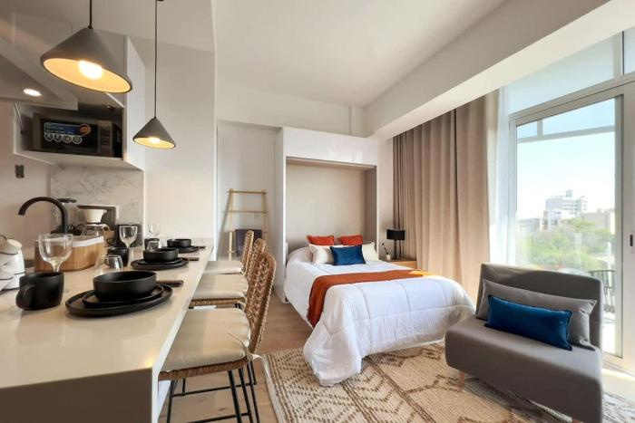 Cozy Loft AC Centric Balcony Roma Neighborhood