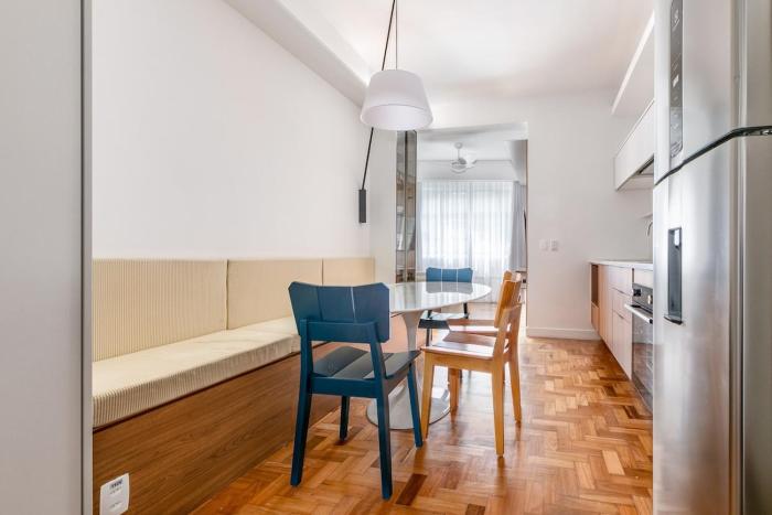 Apartamento vista lateral mar