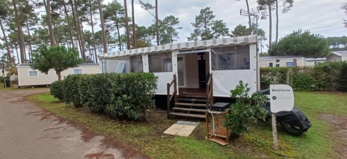 MH330 2 chambres et 1 salle de bain dans camping 4 étoiles