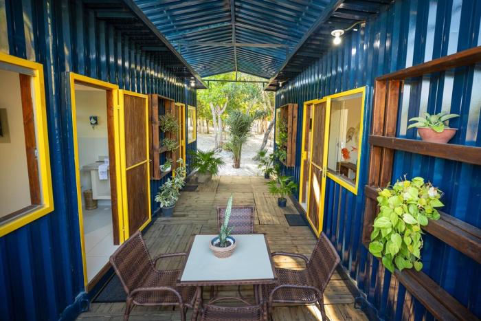 Mogi dos Passaros casa container azul