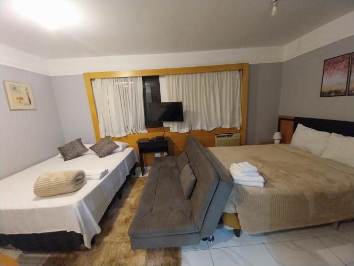 Flat in Paulista Bela Cintra4 com estacionamento