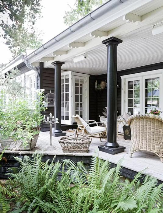 Elegant Romantic Style In Wooden Summer House Near Hornbæk Beach