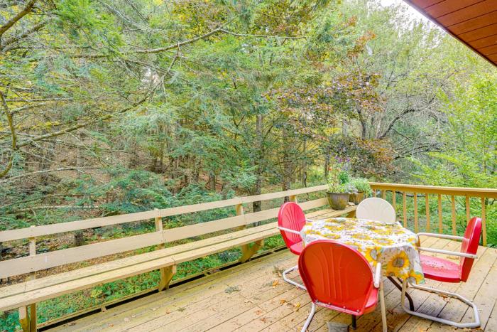 Quiet All-Season Creekside Escape in Upstate!