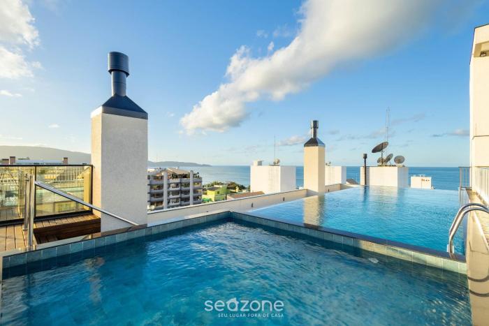 Studio c churrasqueira a 220m da Praia SFR0302