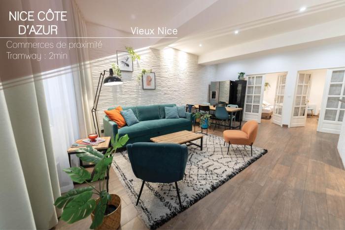 NS Spacieux T3 au cœur du Vieux Nice