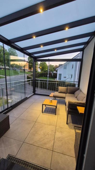 Apartments Seibel Doppel-Zweibettzimmer mit Küche und Wintergarten