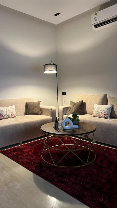 جناح أنيق عصري ملاذ بصالة وغرفة نوم