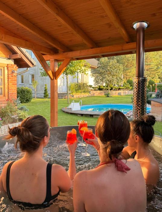 Komfortowy Dom Całoroczny - sauna, jacuzzi, bilard