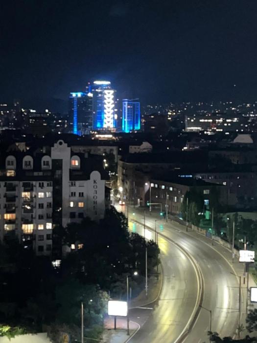 Cozy apartment with balcony and panoramic view