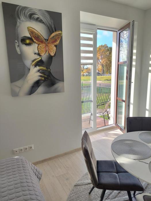 Pilkų atspalvių apartamentai