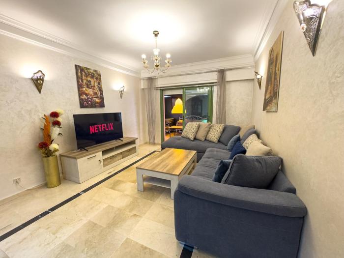 Gueliz 2-BR Apt Majorelle Garden Spacious Terrace