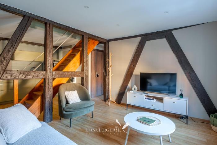 Pistachio Duplex Apartment - Hypercentre Colmar