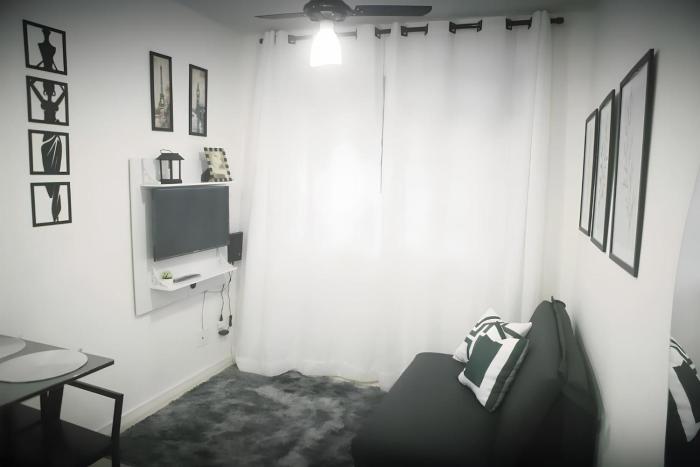 Apê Pretinho Básico - República - Centro Histórico