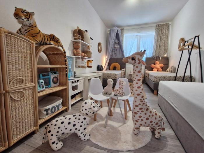 Ubytování vhodné pro rodiny s dětmi