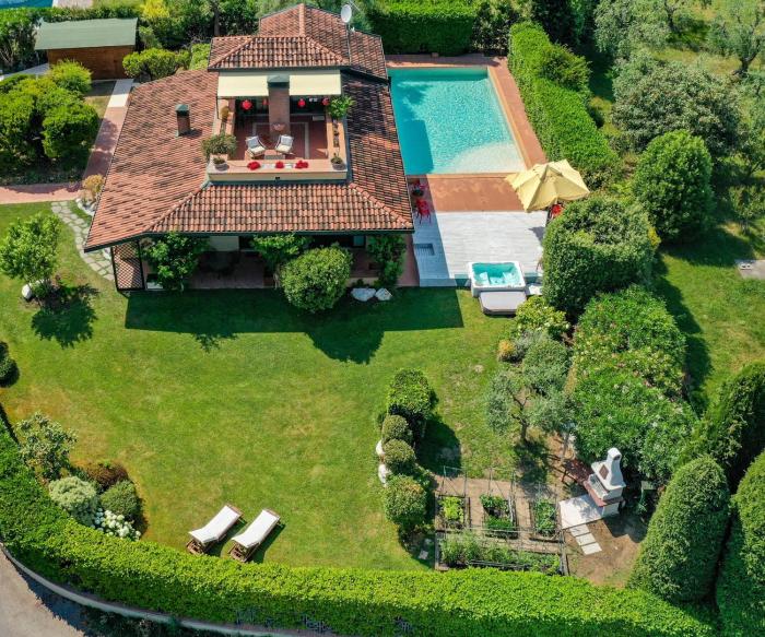 Villa Artemisia - Villa Luxury 300m dal lago, Piscina salata, idromassaggio