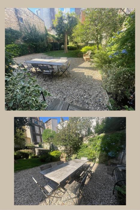 Quiet family apartment on private garden 7pers - Paris Rolland Garros