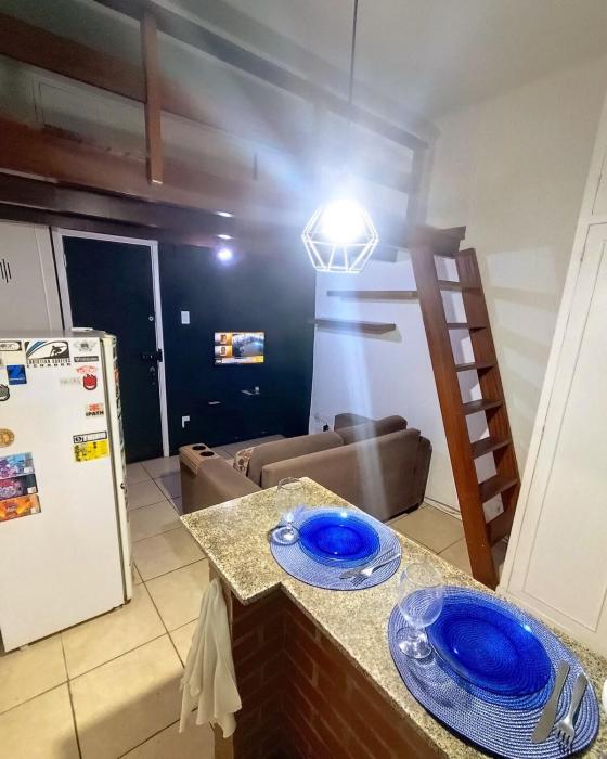 Loft com mezanino aconchegante no centro de Teresópolis RJ