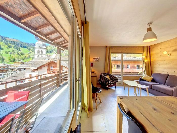 Appartement 6 pers, 2 ch, 54 m², garage, La Clusaz - FR-1-818-110