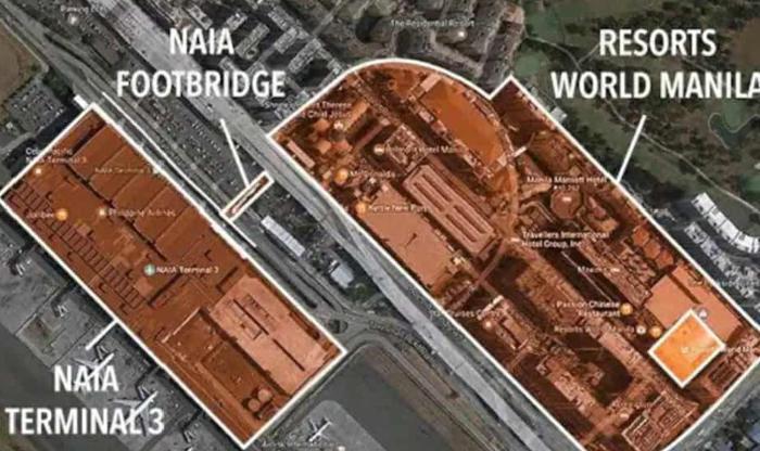 Walkable to and from NAIA 3 and Resorts World