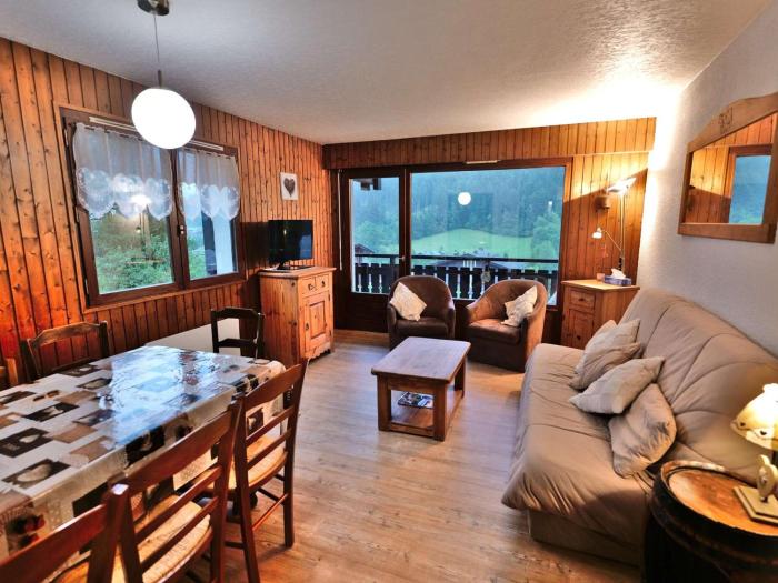 Lumineux 3 pièces savoyard, 52m², 7 pers, Le Grand-Bornand, à 400m du centre et 1000m des remontées - FR-1-458-97