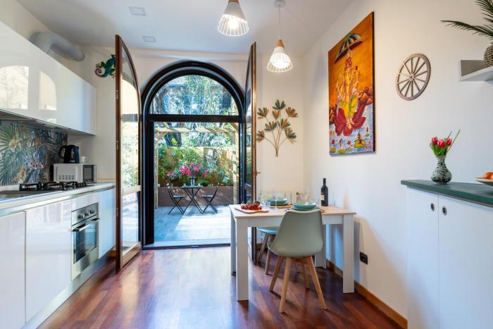 Relax e privacy - monolocale con giardino privato