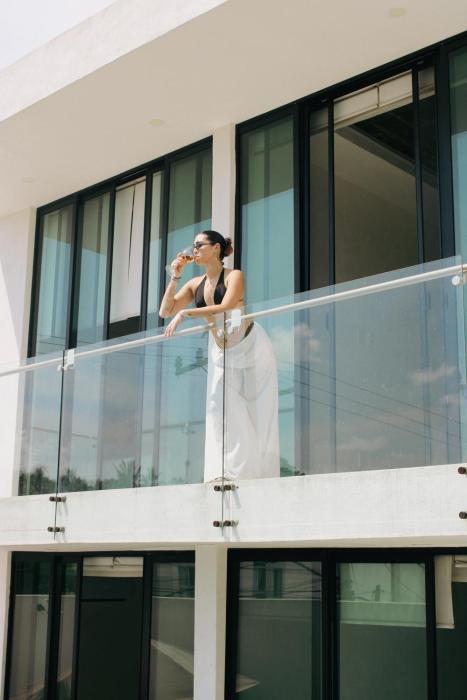 Casa Calec: Dpto B. con piscina2 min. playa