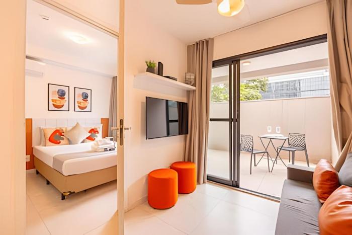 Aconchegante apto próximo ao Shopping Eldorado